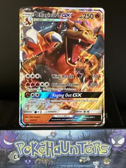 Pokemon Card Charizard GX 20/147 Burning Shadows Half Art Ultra Rare Near Mint - Image 1