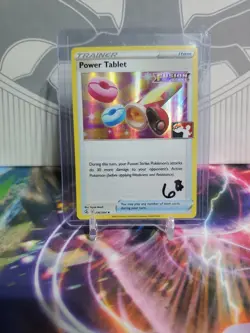 Pokemon Prize Pack series 2 Power Tablet HOLO Promo Stamped Pokemon Card - Image 1