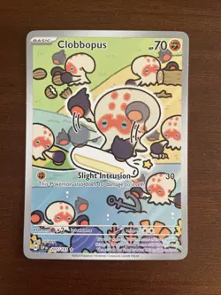 Clobbopus 207/191 SV08 Surging Sparks Illustration Rare Holo Card - NM - Image 1