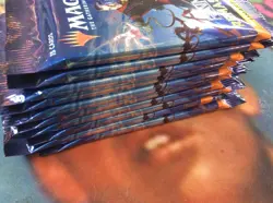 Lot of 10 Ravnica Remastered Draft Booster packs MTG Magic pack lot - Image 3