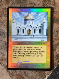 MTG - Library of Alexandria - Arabian Nights - FOIL - Art Alt - WATCH ITEM VIDEO - Image 1