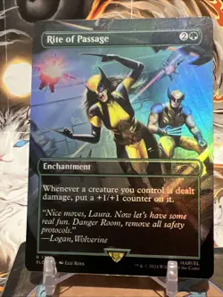MTG | Rite Of Passage [Secret Lair Marvel Wolverine]✨FOIL✨ - Image 1