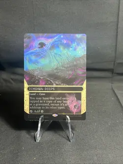 Echoing Deeps (0103) (Borderless)- Edge of Eternities- (Galaxy Foil)(NM) - Image 1