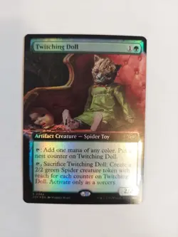 Twitching Doll (Extended Art) Duskmourn: House of Horror Foil - Image 1
