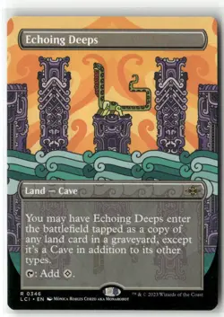 Echoing Deeps (Borderless) The Lost Caverns of Ixalan Regular - Image 1