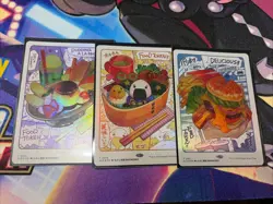 Food Token (2011) (2013) (2010)Rainbow Foil) Secret Lair Drop Foil - Image 1