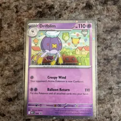 Pokemon TCG Drifblim 006 Mega Evolutions Black Star Promo Cosmo Holo NM - Image 1