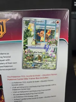 Obsidian Flames Pokemon Center Exclusive ETB Sealed - Image 4