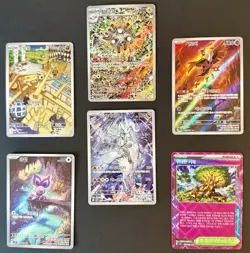 Pokemon Art Rare/Illustration Rare/AceSpec 6 Card Lot (Korean) NO RESERVE - Image 1