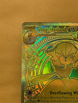 2025 Pokemon Mega Evolution Gardevoir ex Gold Hyper Rare #187/132 NM NEAR MINT - Image 2
