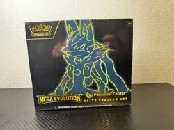 Pokemon TCG Mega Evolution Pokemon Center ETB Lucario NEW SEALED ✅ - Image 1