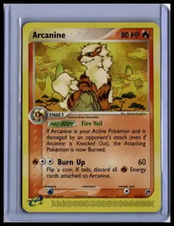 2003 Pokemon Sandstorm Arcanine #15/100 - Image 1