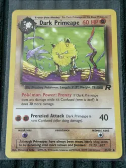 Pokemon Team Rocket Dark Primeape 43/82 - Image 1