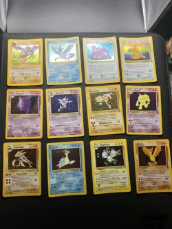Pokemon Fossil Complete Set 62/62 - Unlimited Edition (LP-MP) Some 1st Edition - Image 1