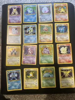 100% Complete Base Set 102/102 Master Pokemon 1999 Charizard Lp/mp Shadowless - Image 1