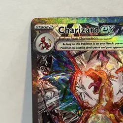 Pokemon TCG Charizard EX Holo Obsidian Flames Sir 223/197 Near Mint Condition - Image 2