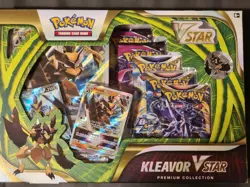2X Pokemon TCG Kleavor VSTAR Premium Collection Fusion Strike Brilliant Stars - Image 2