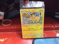 Pikachu 049/195 Snowflake Holiday Calendar Holo Pokemon TCG - Image 1