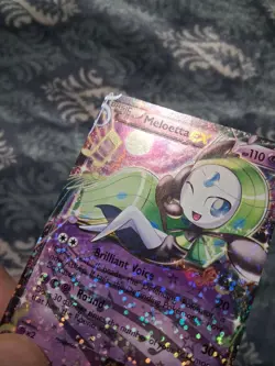 LP/NM Pokemon Meloetta EX RC11/RC25 Legendary Treasures: Radiant Collection HOLO - Image 2