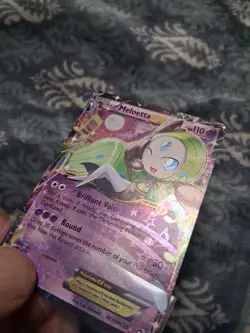 LP/NM Pokemon Meloetta EX RC11/RC25 Legendary Treasures: Radiant Collection HOLO - Image 3