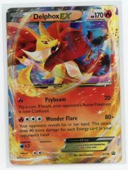 Pokemon TCG - Delphox EX XY19 - XY Promos - Holo Ultra Rare - Image 1