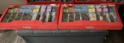 2 Pokemon TCG Prismatic Evolutions 8-Pack Mini-Tins Promos Costco Bundle IN HAND - Image 1