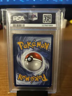 2025 Pokemon Dri En Rocket's Crobat ex Hyper Rare #242 PSA 9 - Image 2