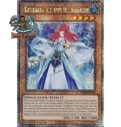 Yugioh! 1x Revealer of the Ice Barrier RA03-EN028 Quarter Century Secret Rare NM - Image 1