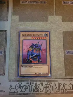 YUGIOH TCG GARNECIA ELEFANTIS MRD-EN125 SUPER UNLIMITED EDITION LP - Image 1