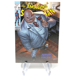 Marvel Card Kingpin 7 Comic Covers Fleer Upper Deck Renditions [NM] - Image 1
