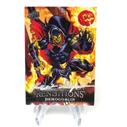 Marvel Card Demogoblin 15 Singed Kevin Sharpe /65 Upper Deck Renditions [NM] - Image 1