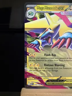 MEGA MANECTRIC EX - 50/132 Mega Evolution NM - Double Rare - Pokemon TCG Card - Image 2