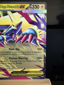 MEGA MANECTRIC EX - 50/132 Mega Evolution NM - Double Rare - Pokemon TCG Card - Image 3