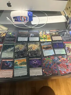 Magic the Gathering Card Lot Spider Man And Final Fantasy, Edge Of Eternity - Image 2