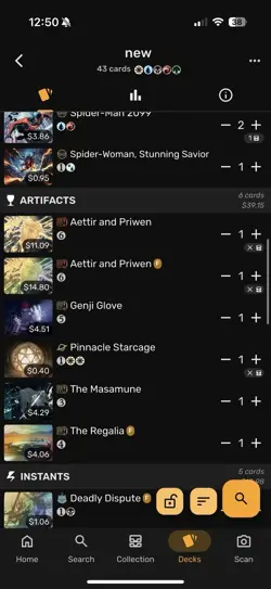 Magic the Gathering Card Lot Spider Man And Final Fantasy, Edge Of Eternity - Image 5