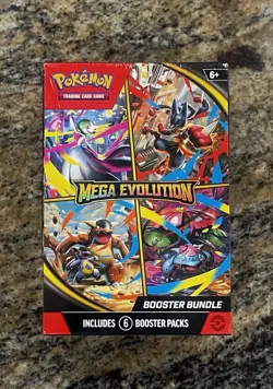 Pokemon Trading Card Game Mega Evolution Booster Bundle Box Sealed New - Image 1