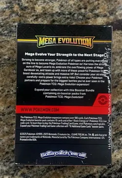Pokemon Trading Card Game Mega Evolution Booster Bundle Box Sealed New - Image 2