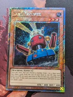 Yugioh Card Trooper RA03-EN172 Platinum Secret Rare 1st Edition NM - Image 1