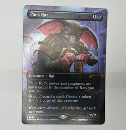 Pack Rat #1307 FOIL MTG Secret Lair MagicCon The Gathering - Image 1