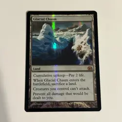 FOIL Glacial Chasm NM MTG FTV Realms - Image 1