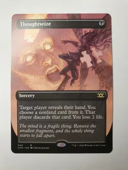 MTG - Thoughtseize Showcase - Double Masters Extra 2XM #344 - N/M - Image 1