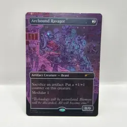 Arcbound Ravager (2105) (Galaxy Foil) MTG Secret Lair Featuring Deathburger - Image 1