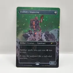 Foundry Inspector (Galaxy Foil) MTG Secret Lair Featuring Deathburger - Image 1