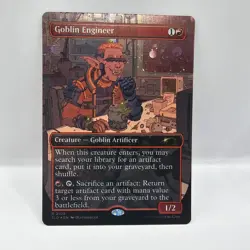 Goblin Engineer #2103 FOIL MTG Secret Lair Featuring Deathburger - Image 1