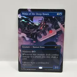 Ninja of the Deep Hours #1912 FOIL MTG Secret Lair City Styles 2 Dressed to Kill - Image 1