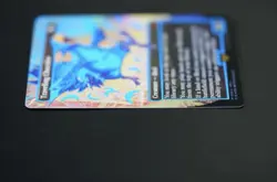 Borderless Foil Neon Blue Traveling Chocobo 0551c MTG Final Fantasy - Image 3
