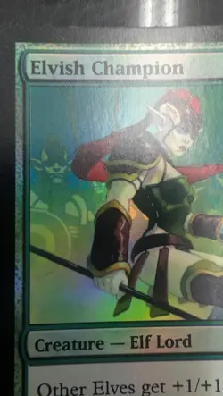 Elvish Champion 9th Edition Foil Magic Card MTG - Image 2