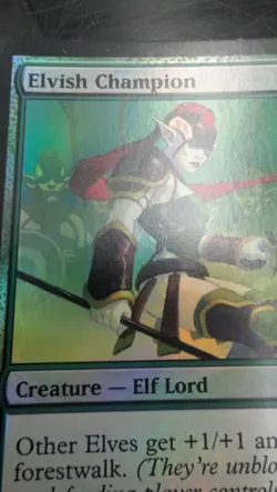 Elvish Champion 9th Edition Foil Magic Card MTG - Image 4