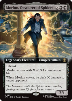 Morlun, Devourer of Spiders (FOIL) x1 - MTG Marvel's Spider-Man SPM #257 - Image 1
