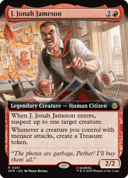 J. Jonah Jameson (REGULAR) x1 - MTG Marvel's Spider-Man SPM #261 - Image 1